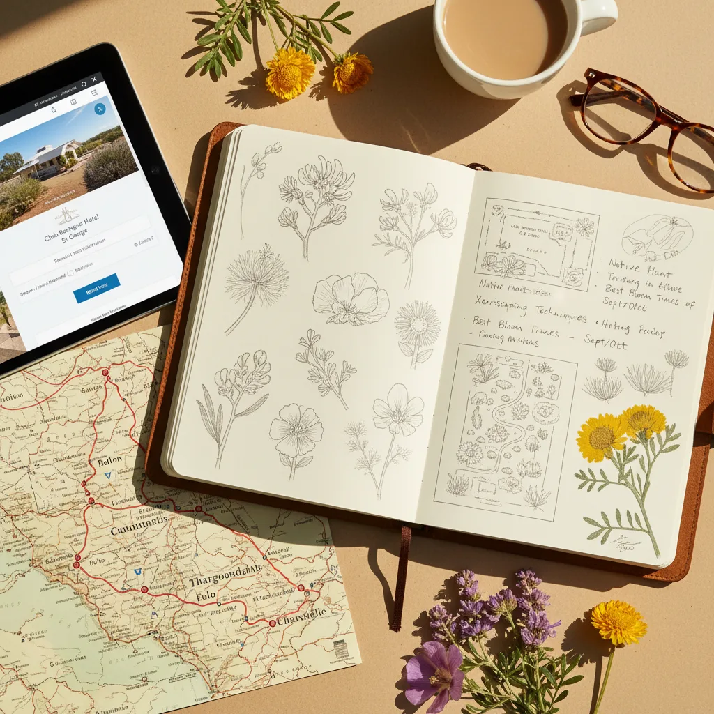 Outback Garden & Botanical Trail Cunnamulla journal